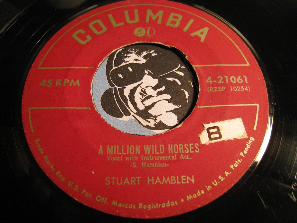 Stuart Hamblen - A Million Wild Horses b/w My Mary - Columbia #21061 - Country
