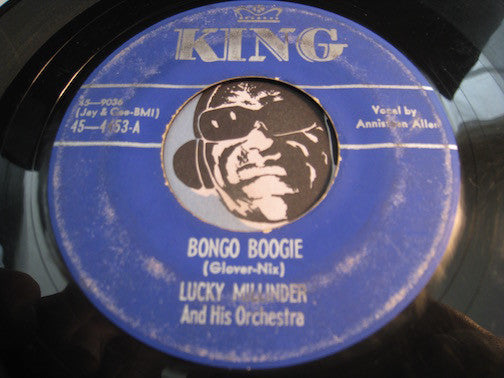 Maak avondeten Kader Waardig Wanted-Records - Lucky Millinder - Bongo Boogie b/w I'm Waiting Just For  You - King #44