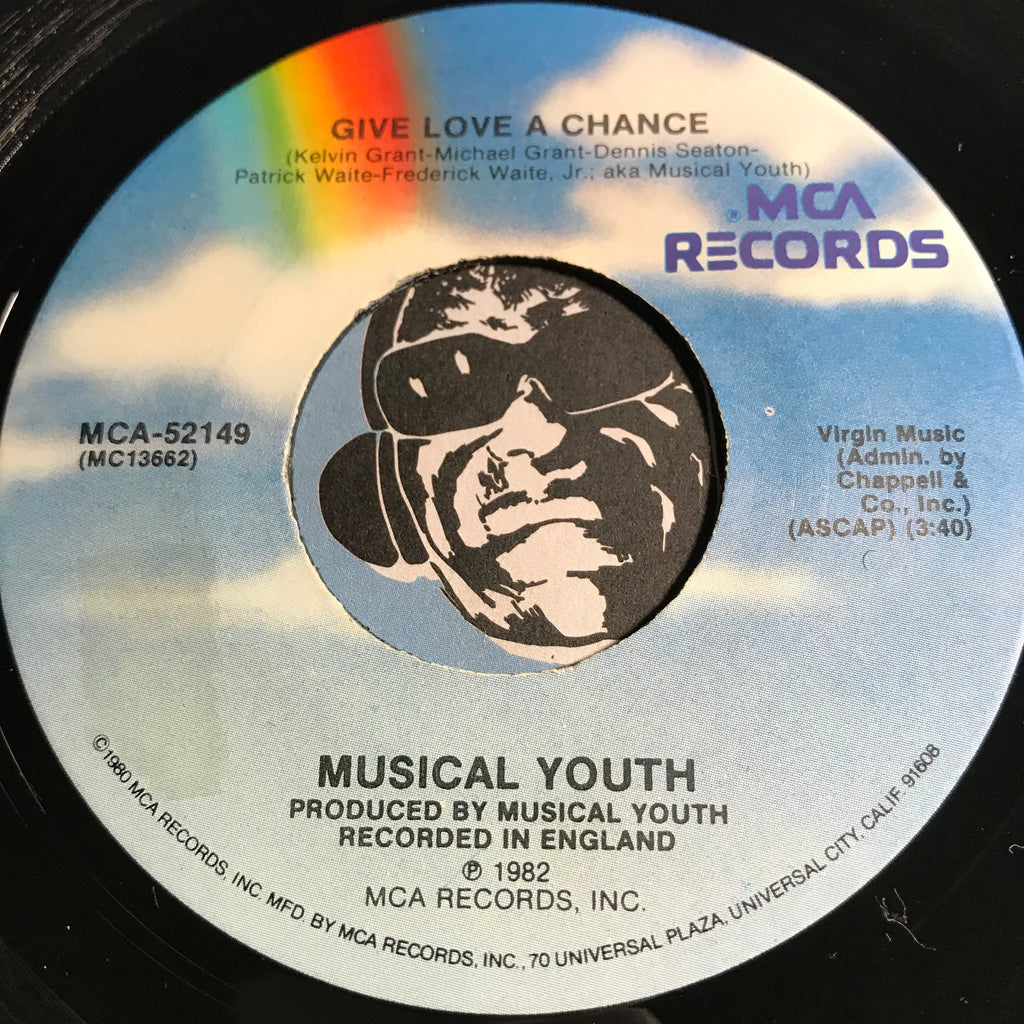 Wanted Records Musical Youth Pass The Dutchie B W Give Love A Chance Mca