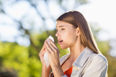 Why do we sneeze, woman about to sneeze