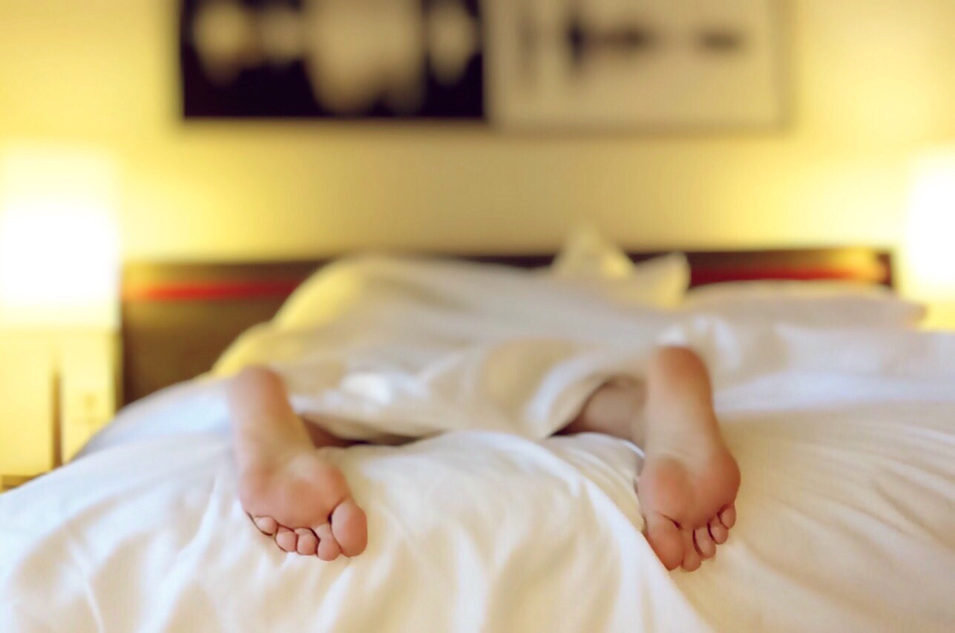 Sleeping with legs elevated better sleep