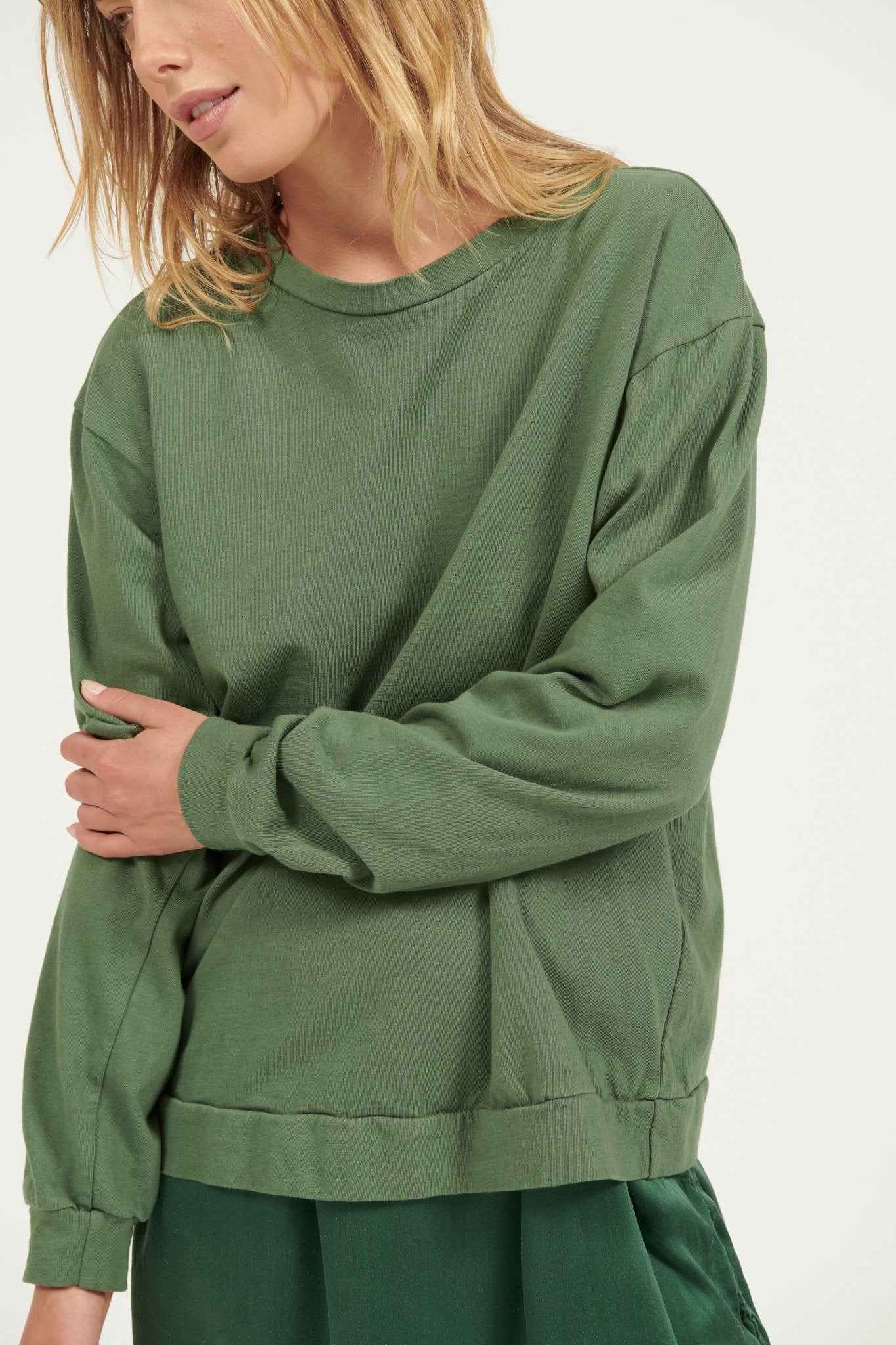 COCO JUMPER - BOTTLE GREEN – Primness