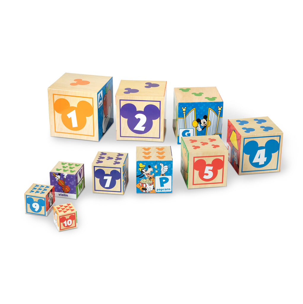 mickey mouse nesting blocks