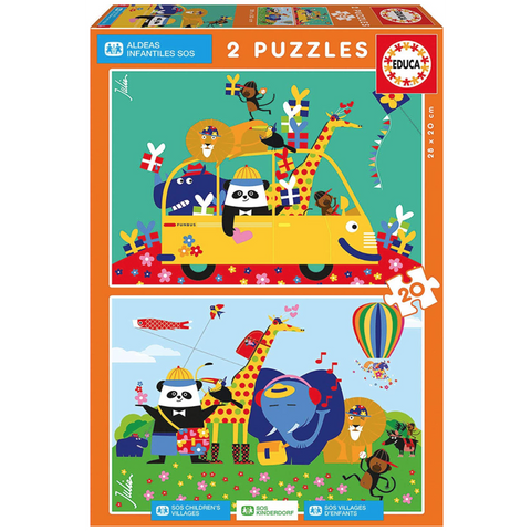 Educa Selfie Pet Parade Puzzle 200pcs