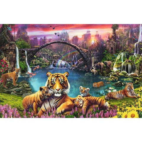 Ravensburger Tranquil Tigers - 1500 Piece Puzzle