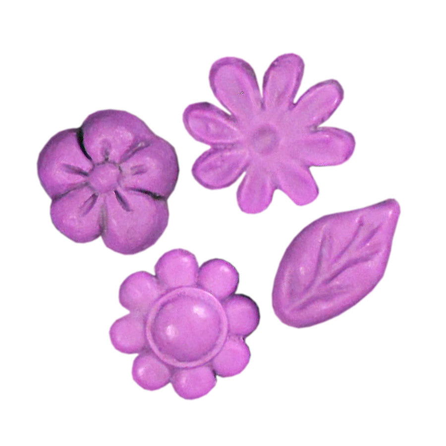 FLEXARTE Small Flowers Set (S) Silicone Mold, Clear