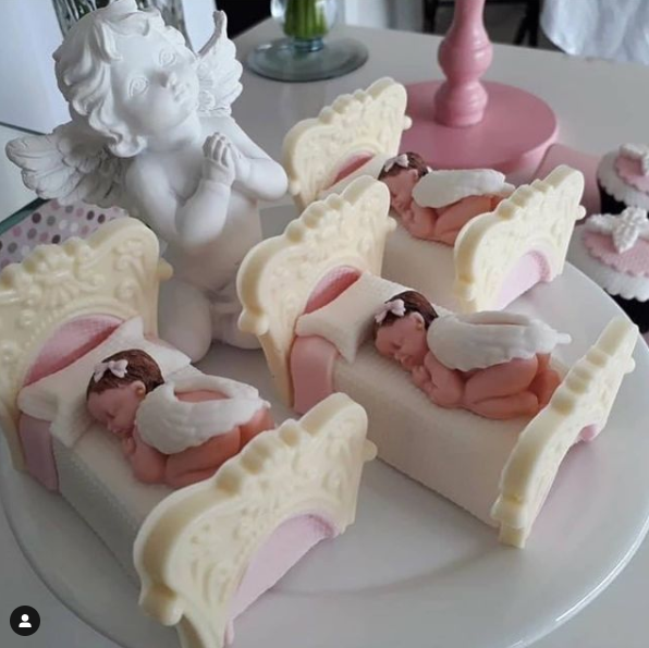 3 Types of 3D Baby Boy / Girl with milk bottle / Pram cake topper,  Furniture & Home Living, Kitchenware & Tableware, Bakeware on Carousell