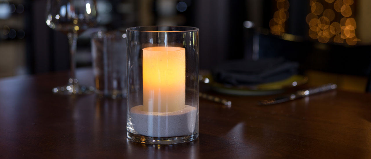 Flameless Candle Holders & Lamps