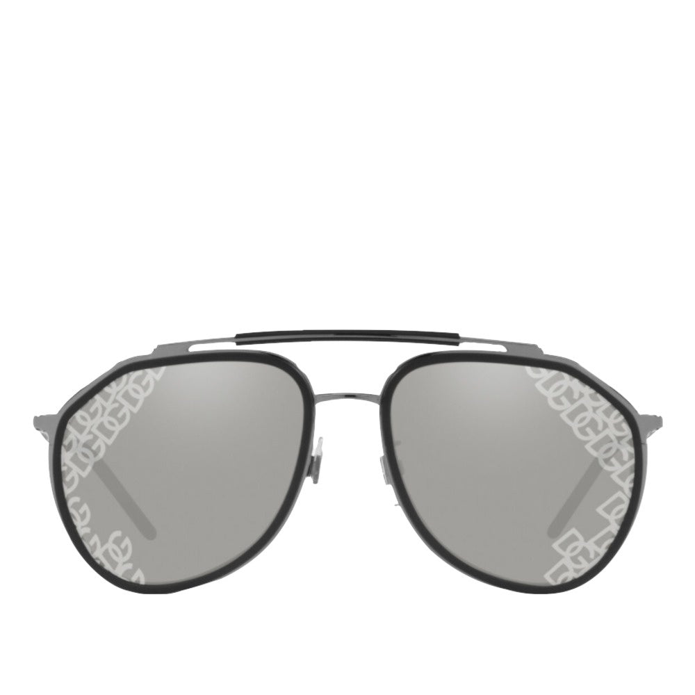 DOLCE & GABBANA MADISON SUNGLASSES GREY-MATTE BLACK – Enzo Clothing Store