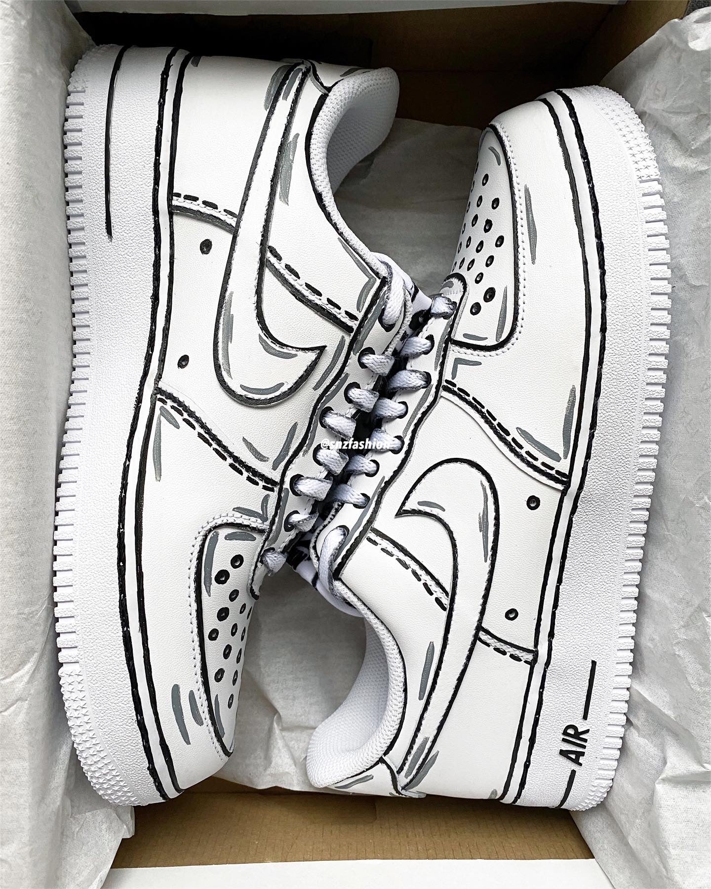 air force 1s cartoon