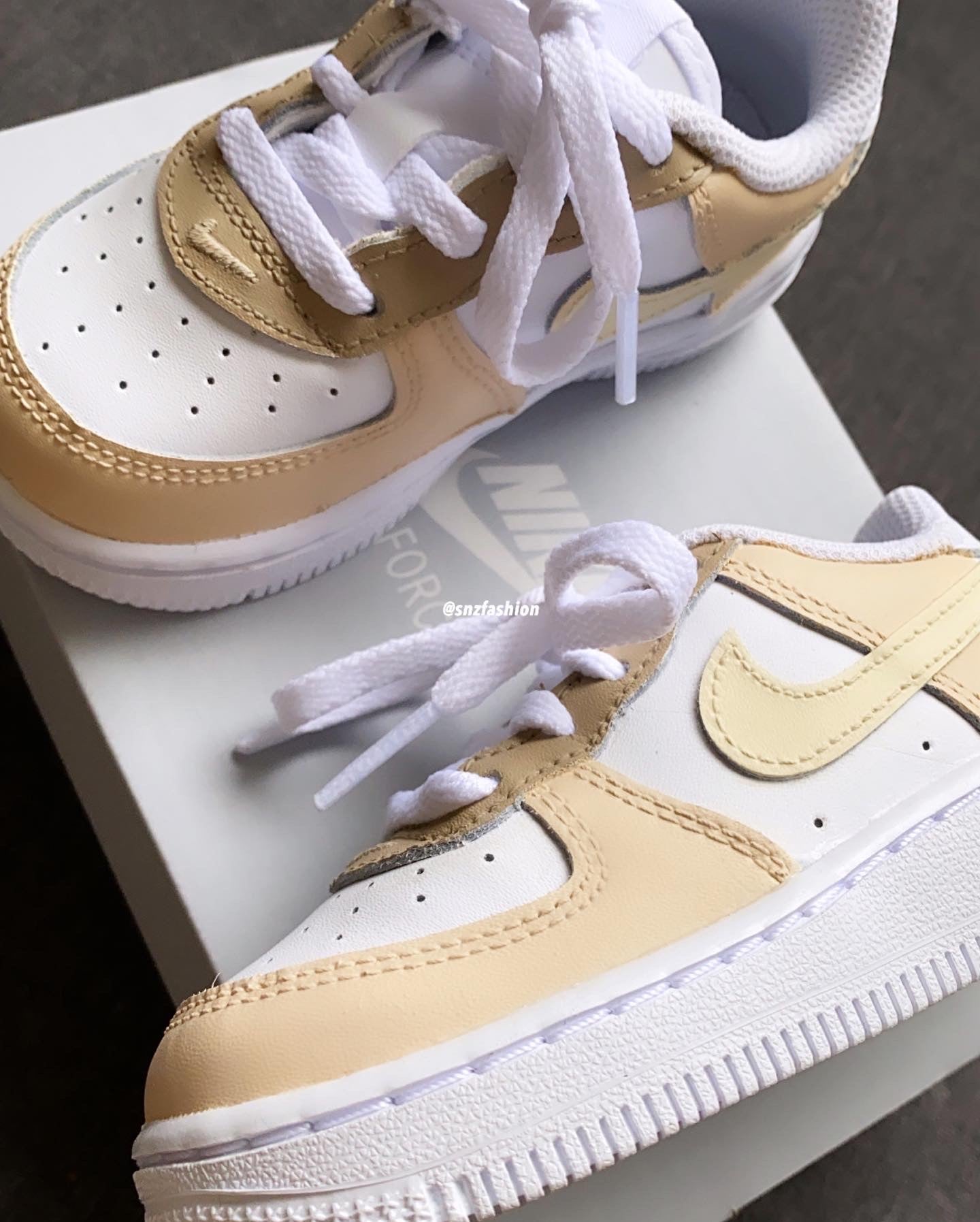 tan air force 1 infant