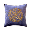 Antique Ottoman Empire Raised Gold Metallic Embroidery (#E110822 | 18 x 18") B. Viz Design 