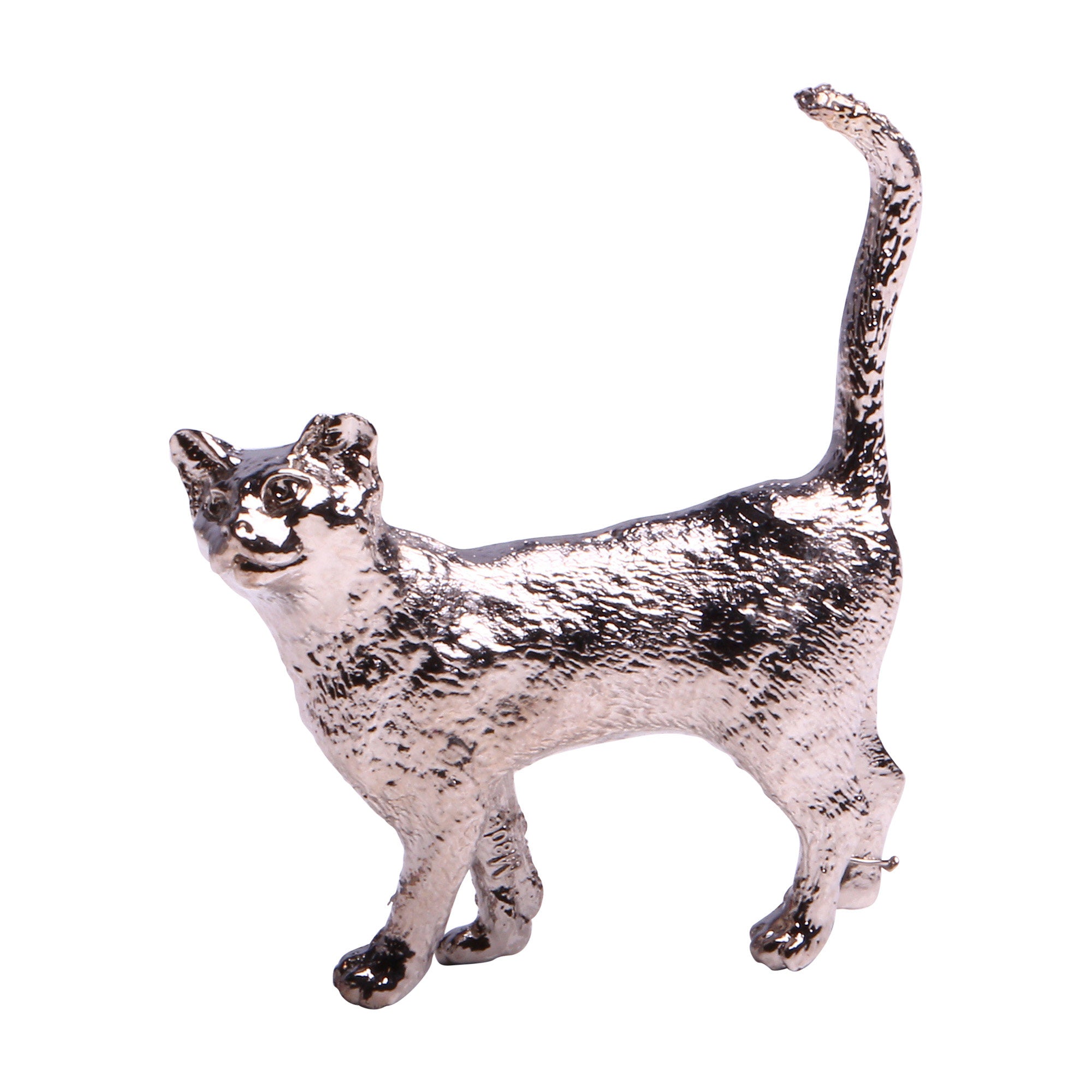 Chat Miniature Sculpture Figurine Collection Animaux Art Reproduction By Mode France