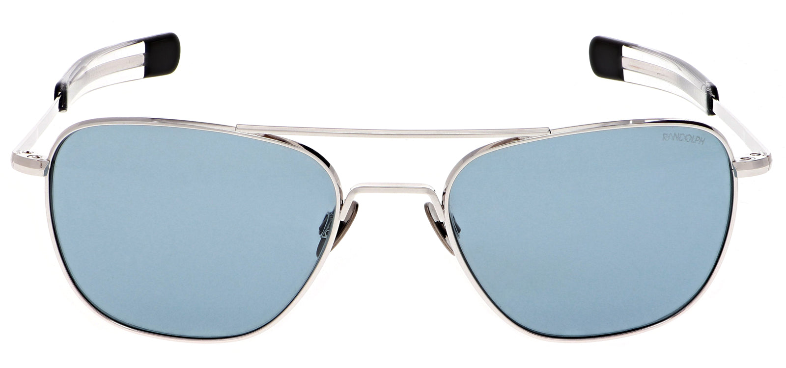 The Aviator in White Gold and Blue Hyrdo Lens. | Randolph Engineering