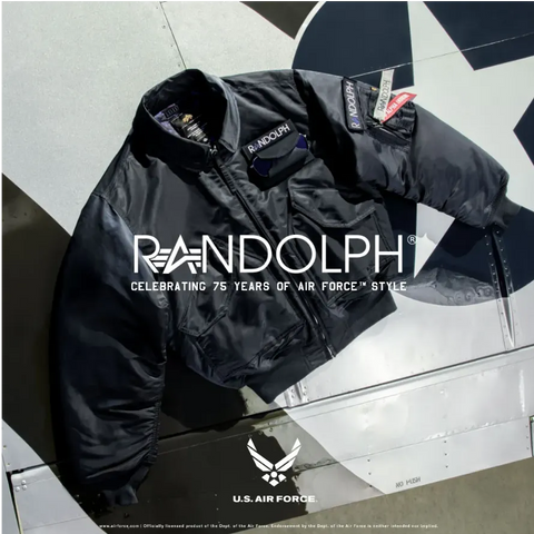 Randolph x Alpha Industries Bomber Jacket to commemorate the 75th Anniversary of the U.S. Air Force