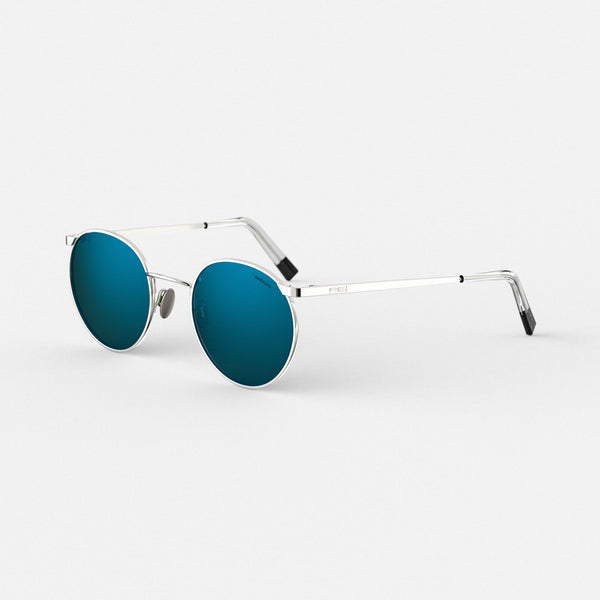 P3 Round Sunglasses in 23k Gold | Randolph USA