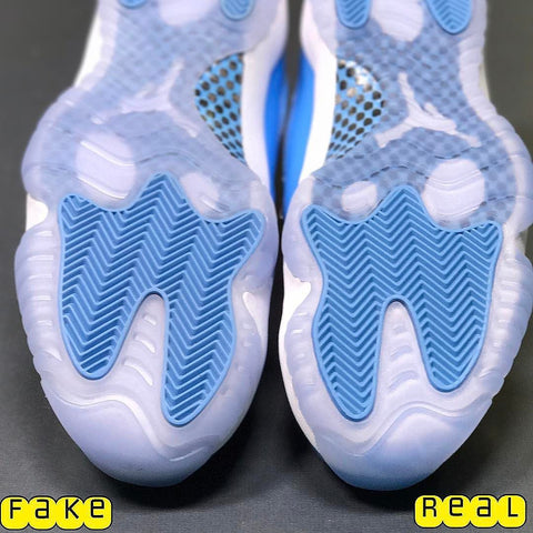 jordan 11 low fake vs real