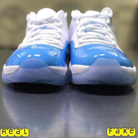 jordan 11 low real vs fake