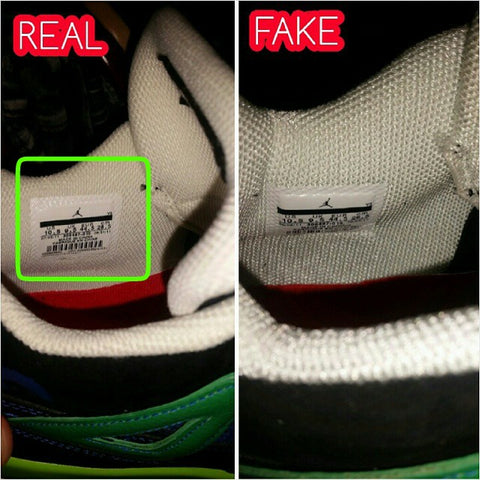 jordan 4 what the fake vs real