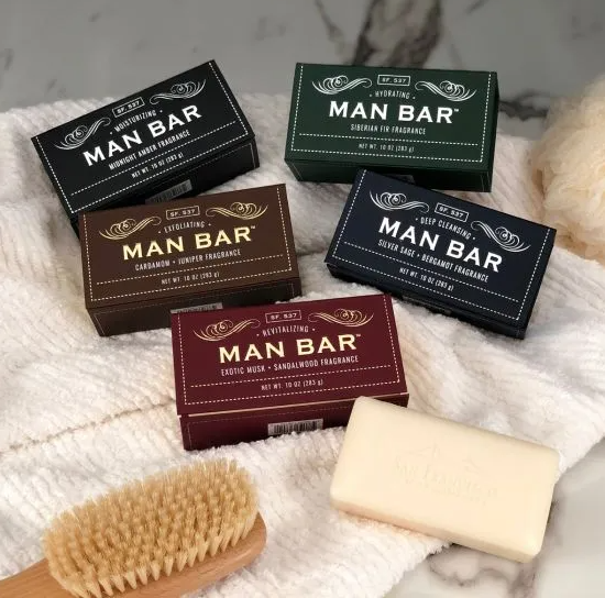 FILTHY MAN Bar Soap - Farm Hand: Whiskey & Tobacco