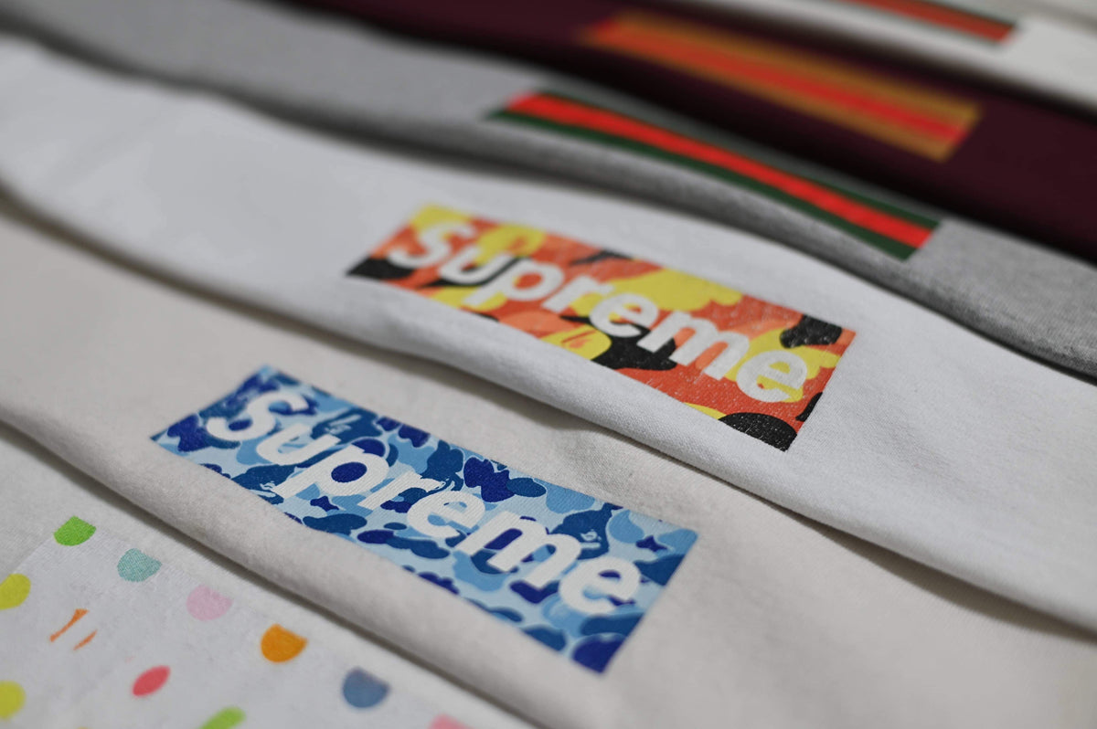 SUPREME FOR SALE: RARE SUPREME BOX LOGO T-SHIRTS FROM 1997 TO 2020 ...