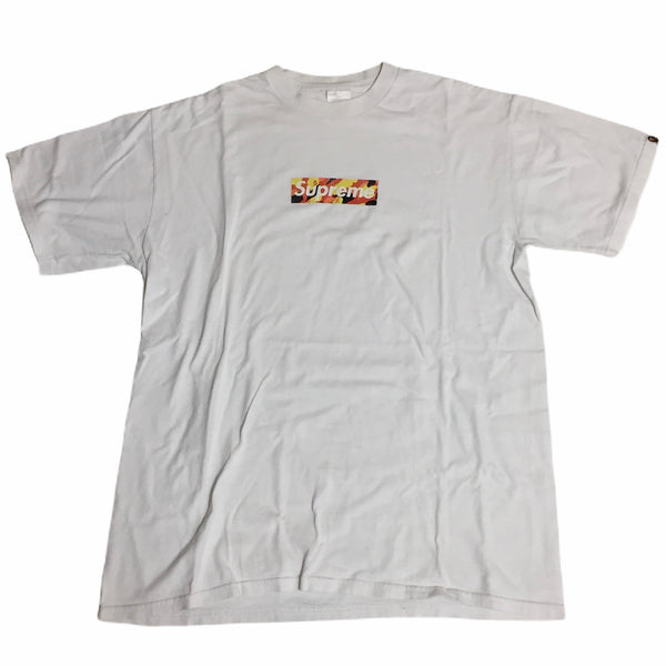 White cotton t-shirt Louis Vuitton x Supreme White size L International in  Cotton - 7781349