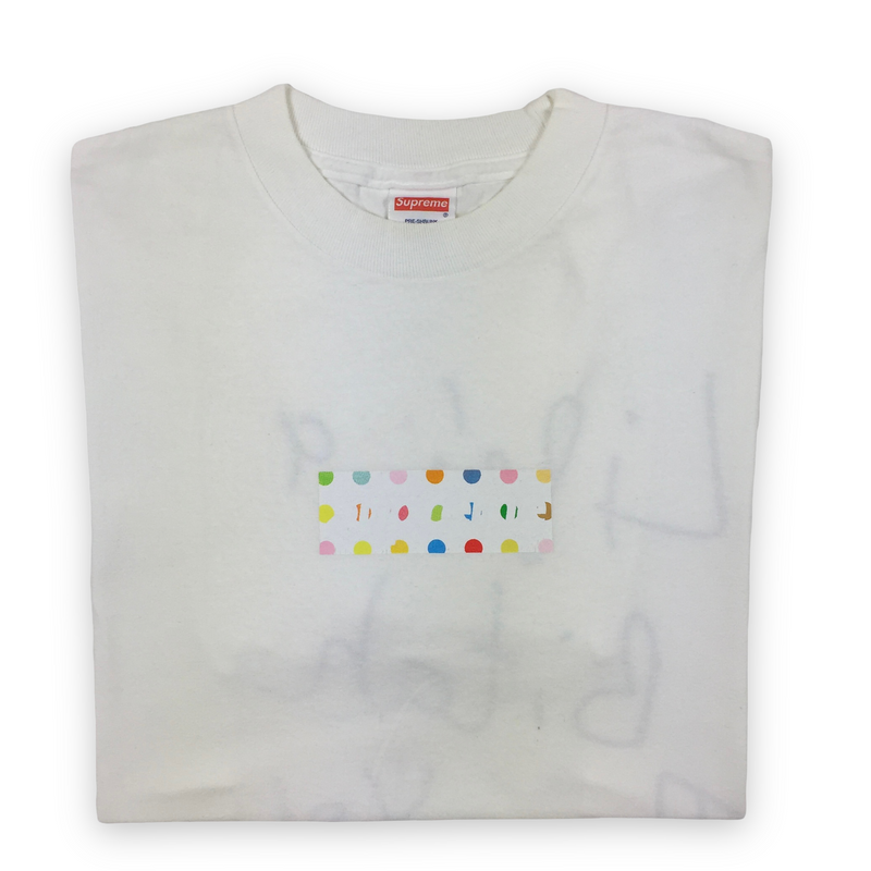 2009 Supreme Damien Hirst Box Logo Tee