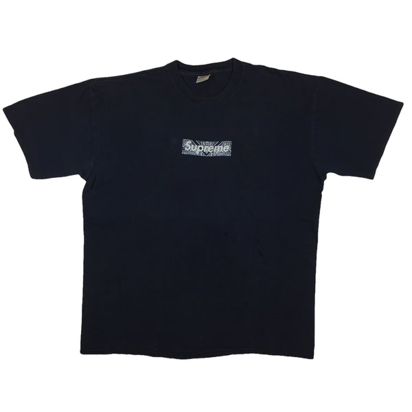 1999 Supreme Navy Tonal Box Logo Tee – Dukes Archive