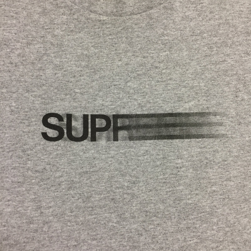 2016 Supreme Grey Motion Logo Tee