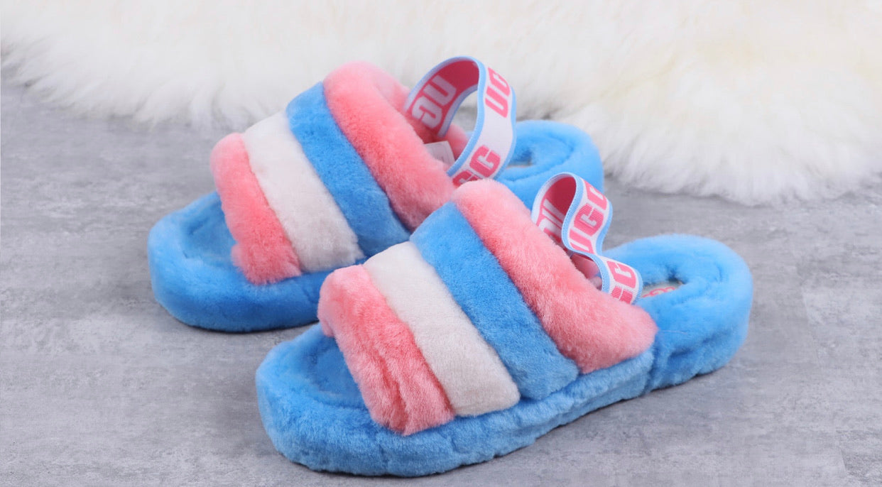 baby blue ugg slippers