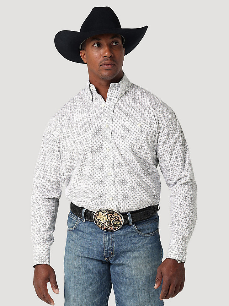 Wrangler Tate George Strait Men's Button Up Shirt – Wiseman's Western