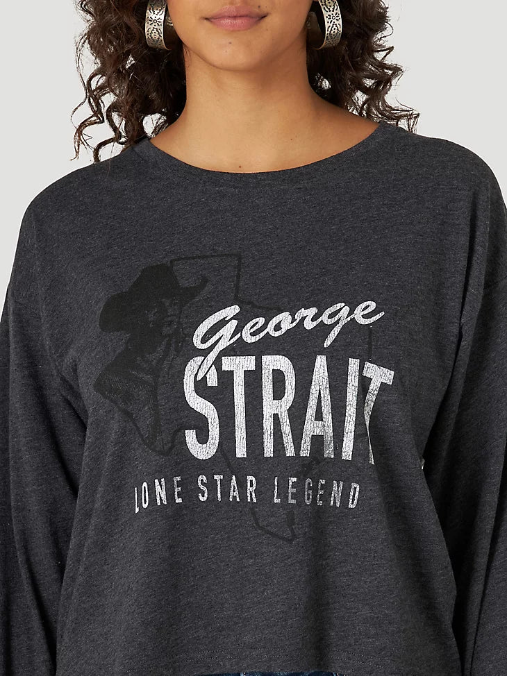 Legend Wrangler George Strait Women's Cropped T-Shirt – Wiseman's Western