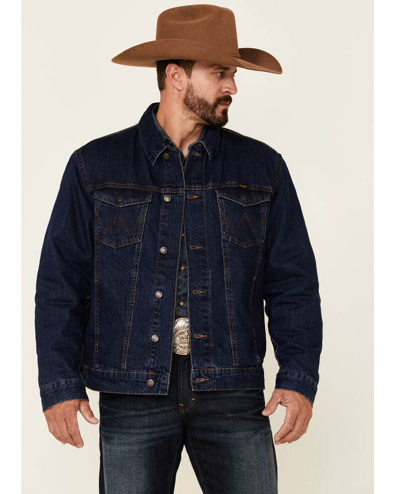 Almost Gone✨ Wrangler Men's Cowboy Cut Denim Jacket – Wiseman's Western