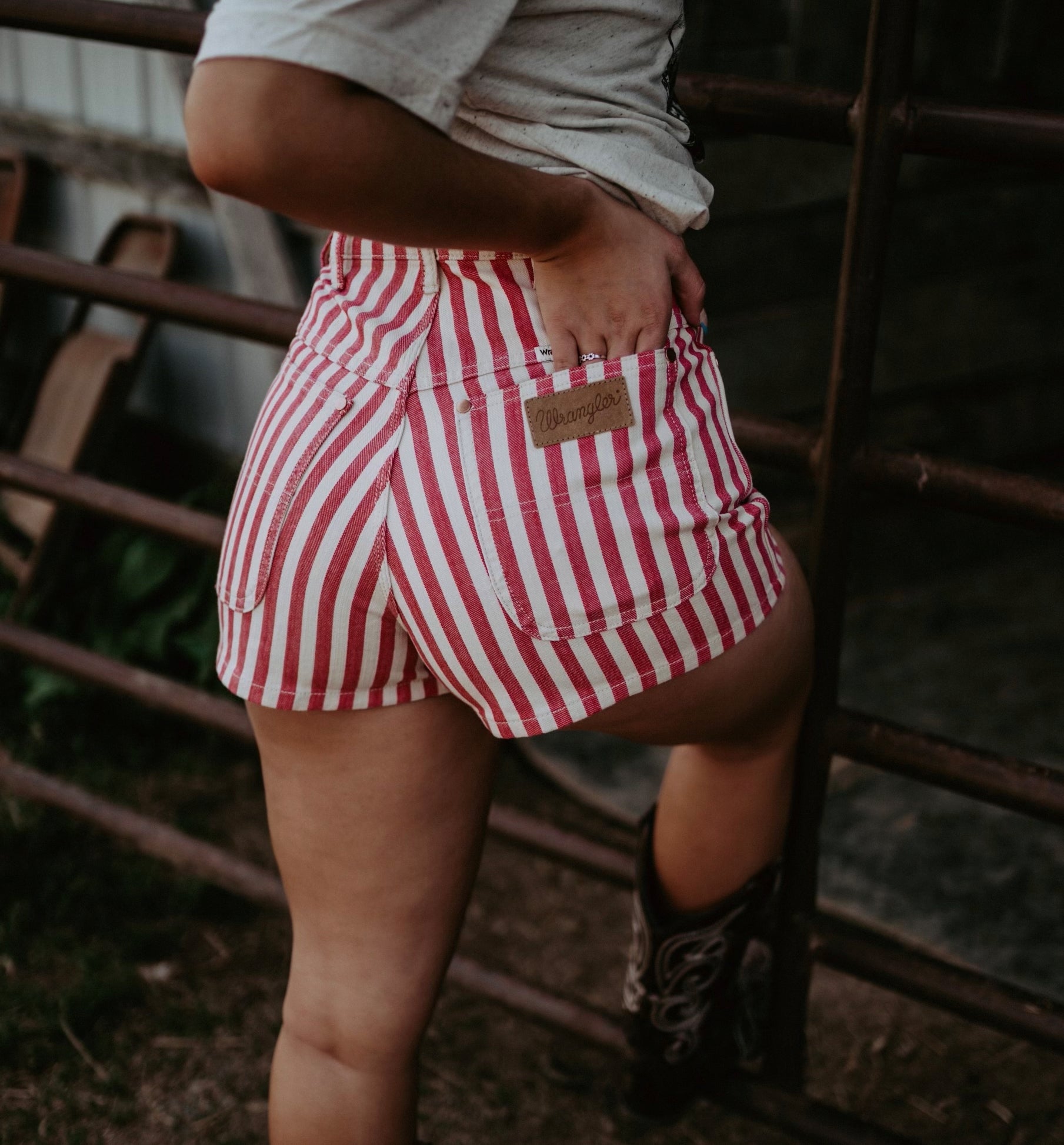 Wrangler Vintage Dolly Striped Shorts – Wiseman's Western