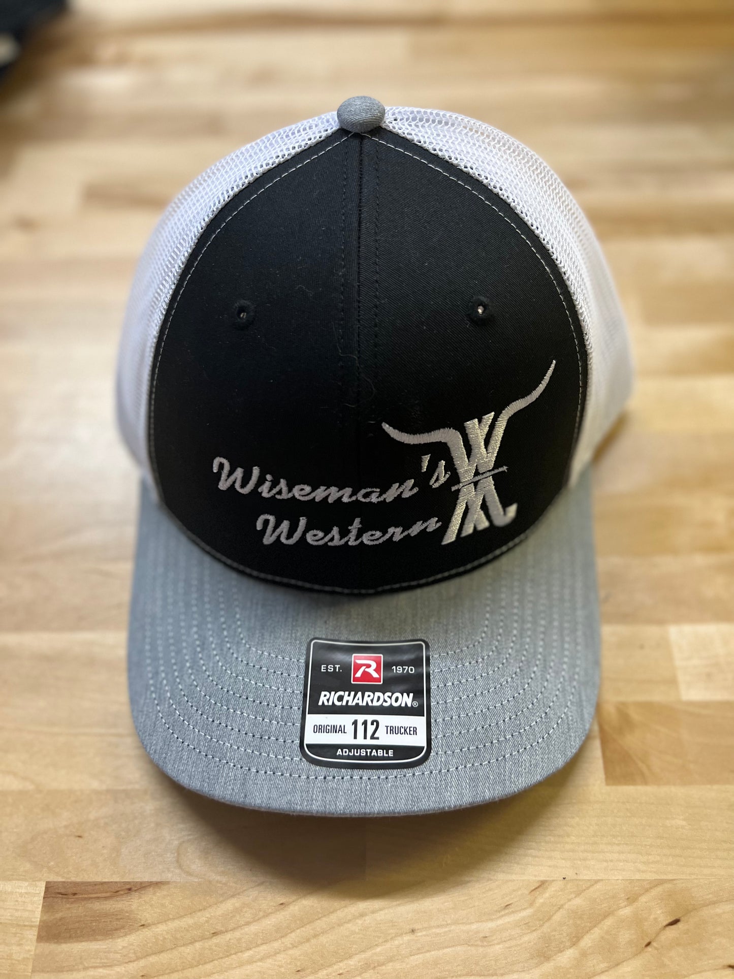 The Classic Wiseman’s Western Hat Black/White