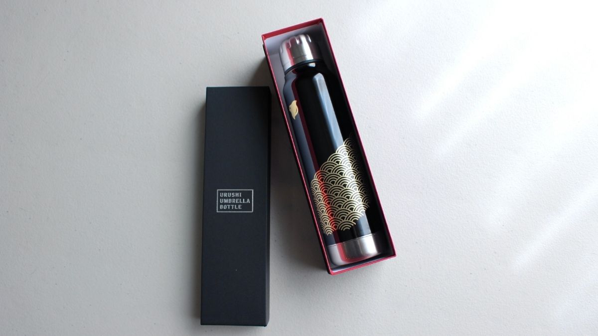 Echizen lacquerware and thermomags meet in an innovative water bottle