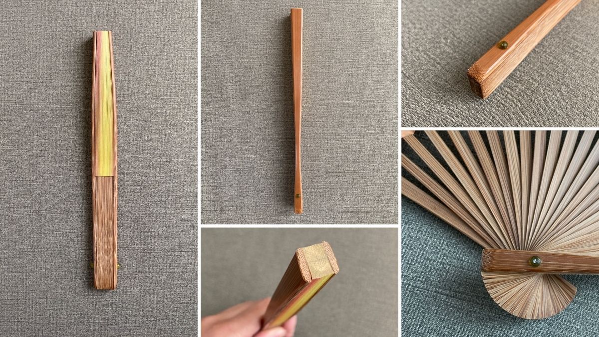 The finest Kyoto-style folding fan made by a long-established fan store