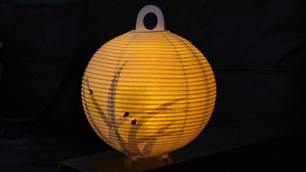 Letter lanterns convey your feelings with gentle light