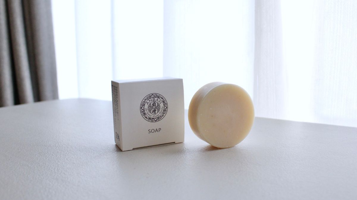 Additive-free soap filled with nature's bounty