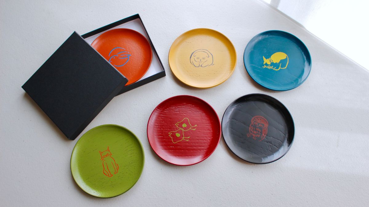 Lacquerware that matches modern life