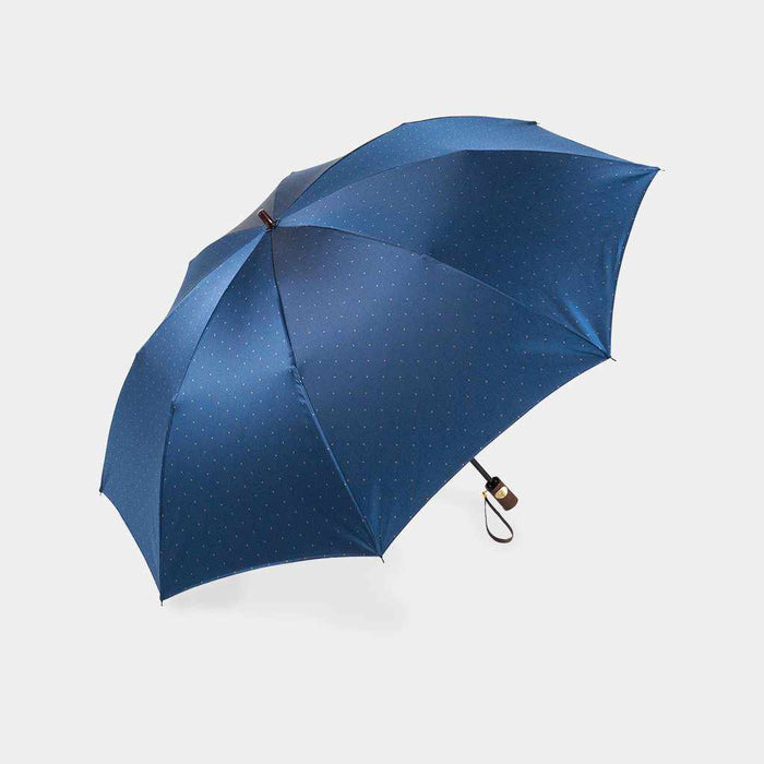 【雨傘】紳士 ピンドット 折りたたみ | 東京洋傘 | 宮内庁御用達 前原光榮傘商店