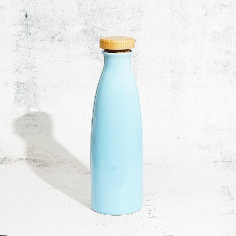 ボトル、水筒カテゴリー【信楽焼】ヤマ庄陶器 イオンボトル Candy ブルー