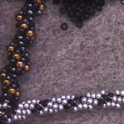 Beginners Netting beading stitch tutorial