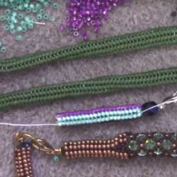 Tubular Herringbone Stitch Beading Tutorial