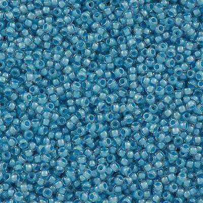 Download Toho Seed Bead 11/0 Inside Color Lined Blue #351 ...