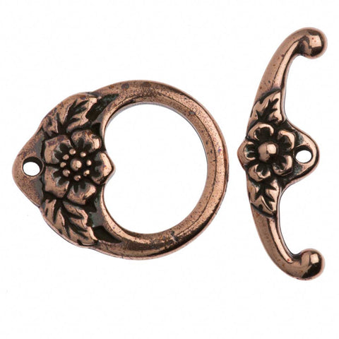 9x6mm Copper Plated Magnetic Clasp