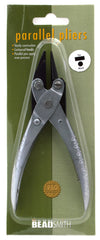 Round/Flat Nose Parallel Pliers with Spring | Auracrystals