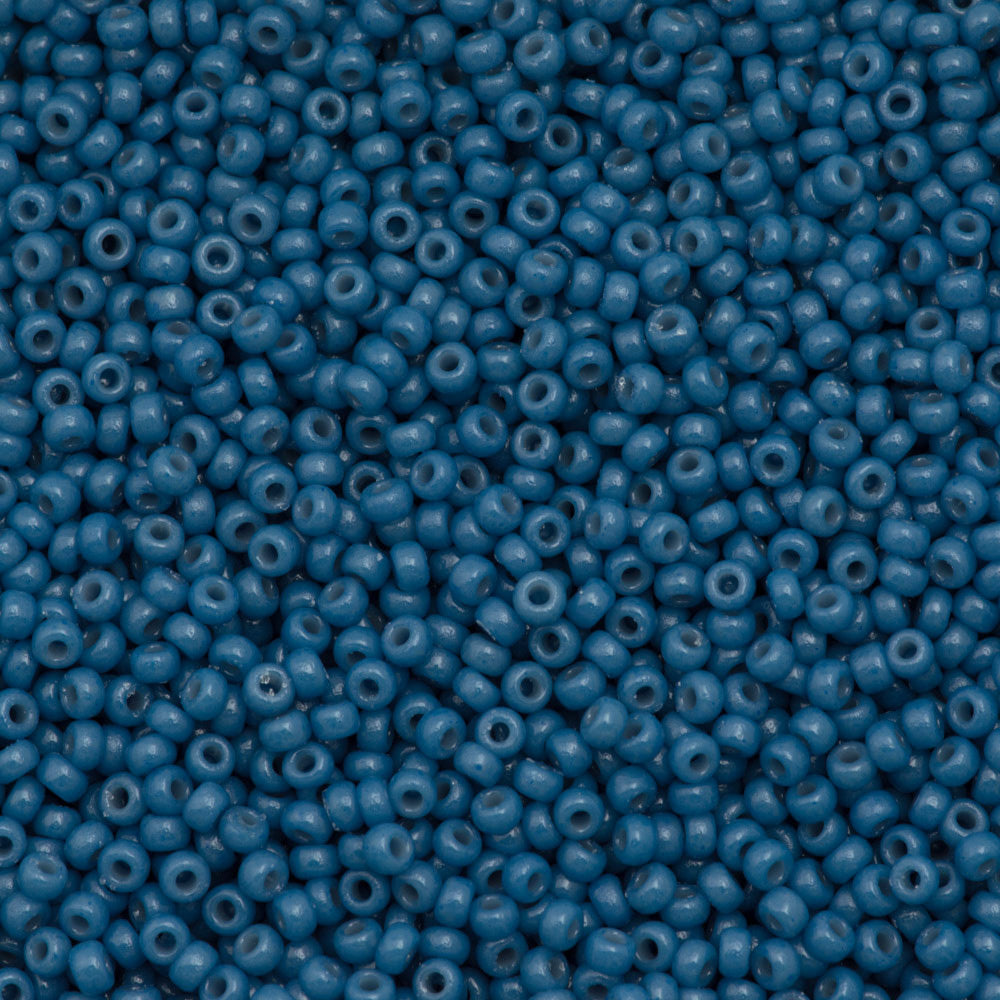 50g Miyuki Round Seed Bead 11/0 Duracoat Dyed Opaque Juniper Berry (44