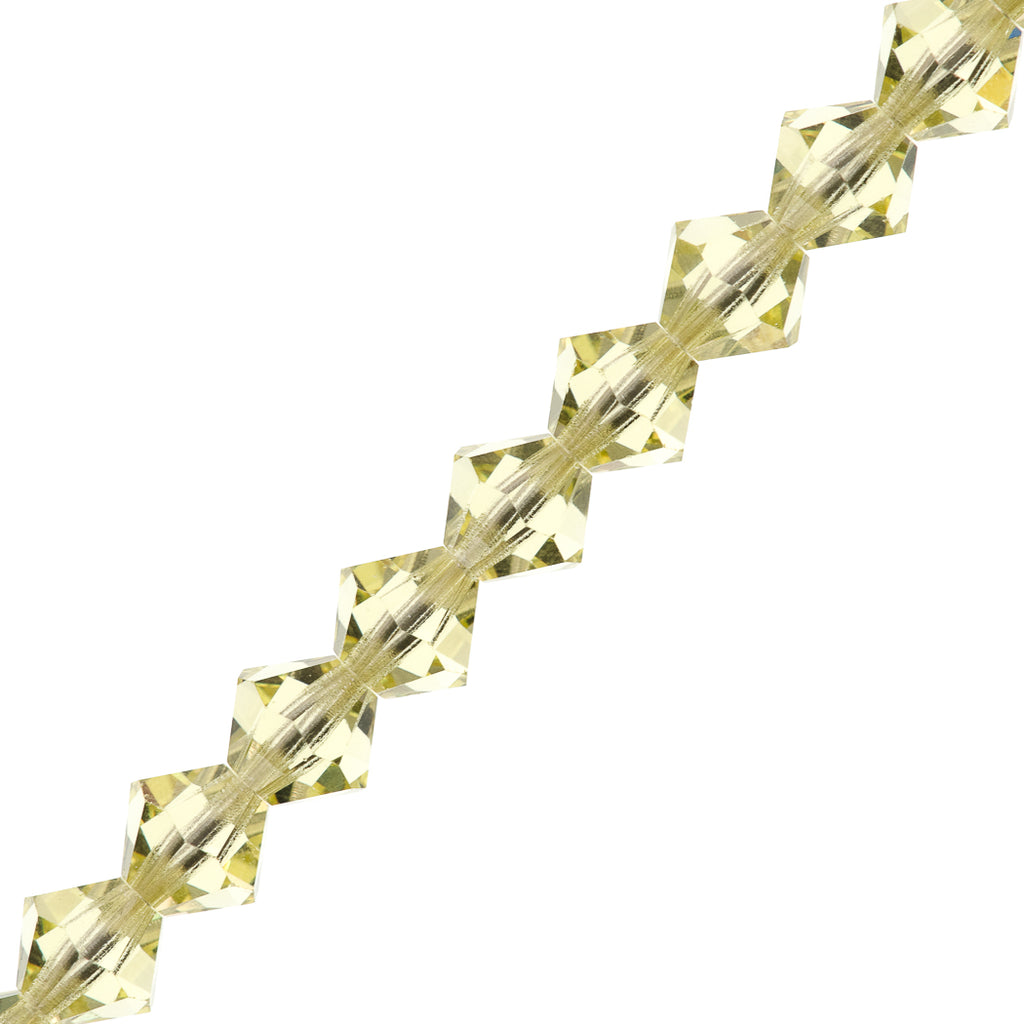 144 Preciosa Crystal 4mm Bicone Bead Jonquil (80100) | Aura Crystals, LLC