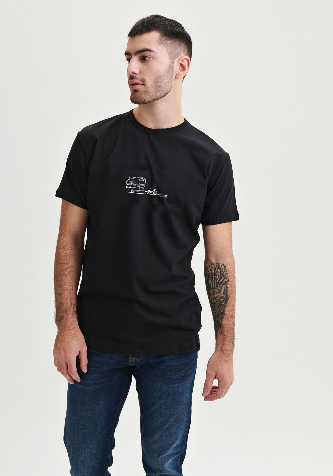 CAMPER - T-shirt Noir